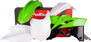 Karosszériakészlet Kawasaki-hoz, fehér, 1, nordicamoto.ro