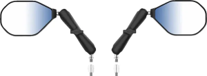 Erős tükörkészlet M10–1,25-es alapokkal és M10–1,5-ös adapterekkel , nordicamoto.ro