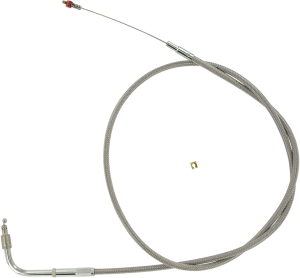 Stainless Steel Throttle/idle Cable Silver