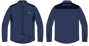 TRICOU CFMOTO QUICK-DRY ALBASTRU, 1, nordicamoto.ro