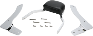 Square Sissy Bar Kit Chrome, 2, nordicamoto.ro