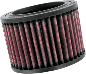 High Flow Air Filter Black, Red