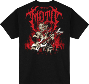 Tricou Icon Blegh Black L, 3, nordicamoto.ro