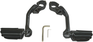 Highway Pegs With Mounting Arms Black, 2, nordicamoto.ro