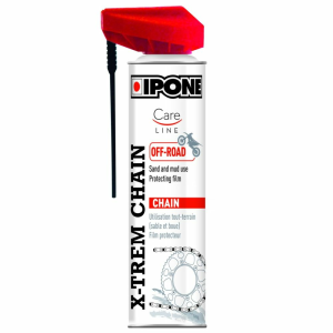 Motorkerékpár lánc olaj, IPONE X-Trem Chain terepjáró lánckenő spray, 250 ml, nordicamoto.ro