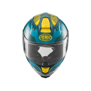 Casca Premier Hyper Carbon XR sisak, kék/sárga, L-es méret, 2, nordicamoto.ro