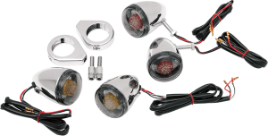 Custom Deuce-style Led Turn Signal Kit Chrome, 2, nordicamoto.ro