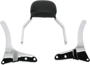 Square Sissy Bar Kit Chrome, 2, nordicamoto.ro