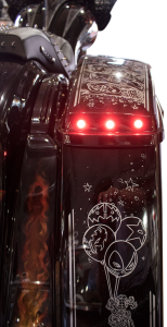 Lightning Boltz Red Leds Black, 1, nordicamoto.ro