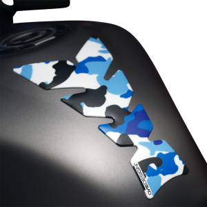 Resin/soft Touch Tank Pad Blue, White, Multi