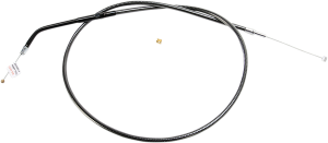 Black Pearl Braided Throttle/idle Cable Black, 2, nordicamoto.ro