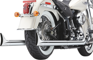 Bad Hombre Dual Exhaust System Chrome, 5, nordicamoto.ro