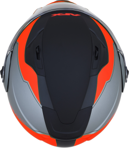 Helmet Fx111 M-blk/red Xl Gray, Red XL, 1, nordicamoto.ro
