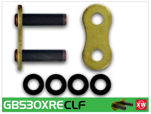 530 Xre összekötő lánc, arany , nordicamoto.ro