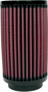 Universal Clamp-on Air Filter Black, Red, 1, nordicamoto.ro
