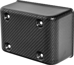 Fuse Box Cover Black, Matte 