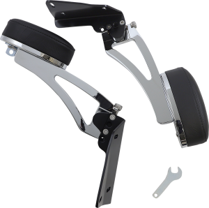 Armrest Harley Davidson Chrome Black, 2, nordicamoto.ro