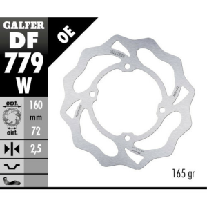 KTM SX50 Galfer rögzített első féklemez, nordicamoto.ro