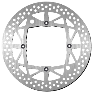 Brake Rotor Round Silver, 1, nordicamoto.ro