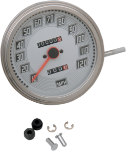 5(r) Fl-style 2:1 Speedometer White, 1, nordicamoto.ro
