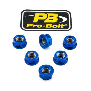 Sprocket Nuts Blue