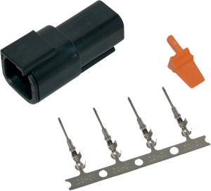 Deutsch Dtm Plug And Receptacle Kit Black, 1, nordicamoto.ro