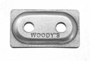Woodys kettős támasztólemez, 12 db, kotrógép, alumínium, nordicamoto.ro