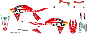Trophy Graphic Kit With Seat Cover Red, 3, nordicamoto.ro