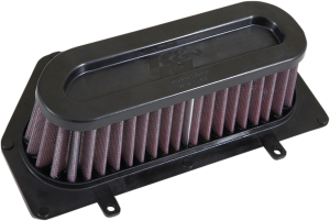 Sportbike Race-spec High-flow Air Filter Black, Red