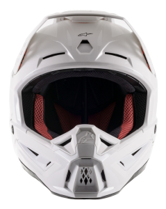 Supertech M5 Solid Mx Helmet White  M, 5, nordicamoto.ro