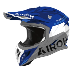 Airoh Aviator Ace 2 Fury sisak, kék fényes, L, 2, nordicamoto.ro