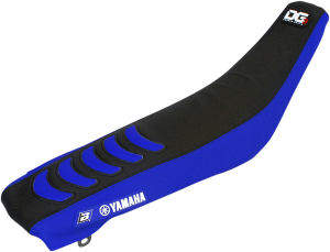 Double Grip 3 Seat Cover Black, Blue, 1, nordicamoto.ro