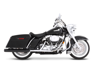Muffler Slip-on 4.5(r) Duals For Touring Black, 1, nordicamoto.ro