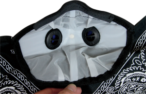 Pro Series Rider Bandana Dust Masks Black, 1, nordicamoto.ro