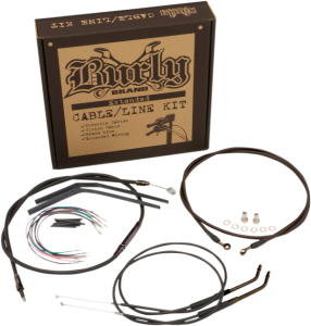 Jail Bar Cable Kit Black, 1, nordicamoto.ro