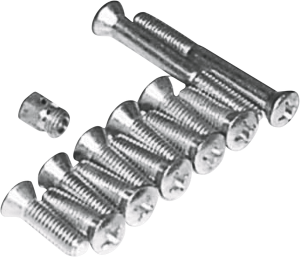 Transmission Top Cover Screw Kit Silver