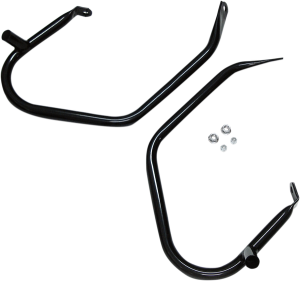Low-profile Saddlebag Guards Black, 1, nordicamoto.ro