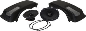Saddlebag Lid And Xl Speaker Kit Black, 3, nordicamoto.ro