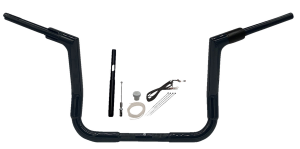 1-1/2(r) Ez Install Flat Top Handlebar Kit Black