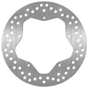 Brake Rotor Round Silver
