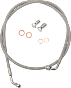 Stainless Steel Brake Line Kit Silver