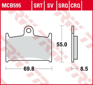 TRW szinterezett első féktárcsák KÖZÚTI / PÁLYA SUZUKI GSX-R 400 '90–'95 / GSX-R 750 '88–'93 / GSX-R 1000 '89–'92 / TRIUMPH DAYTONA / SPEED TRIPLE / SPRINT 900 / 955 '91–'06, nordicamoto.ro