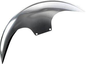 Cafe Front Fender For 21(r) Wheel Silver, 4, nordicamoto.ro