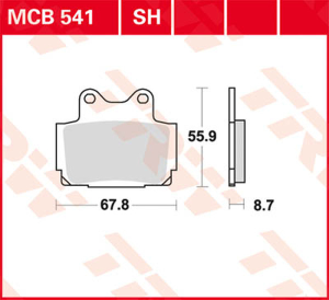All Round Ceramic Brake Pads