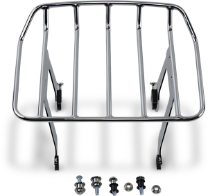 Big Ass® Detachable Solo Luggage Rack Silver, 1, nordicamoto.ro