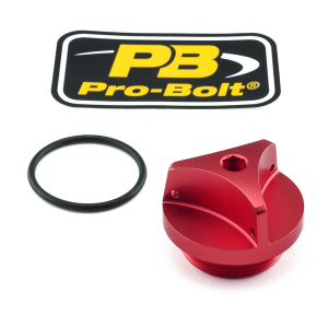 Oil Filler Caps Red