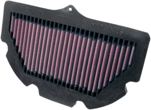 High-flow Air Filter Black, Red