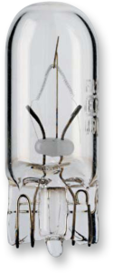 Filament Glass Wedge Bulbs Amber, 2, nordicamoto.ro
