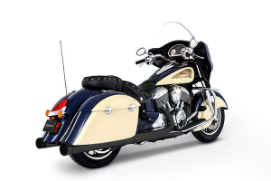 Muffler Slip-on 4(r) Duals For Indian Chief Vintage, Dark Horse Black