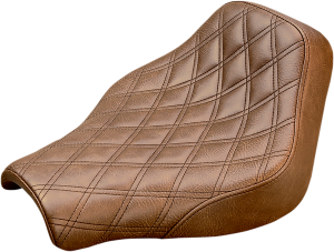 Renegade Lattice Stitch Solo Seat Brown